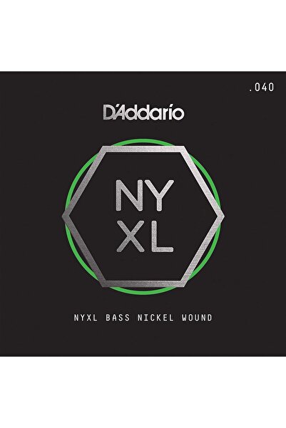 Daddario NYXLB040 Bas Gitar Tek Tel | NYXL Serisi, .040