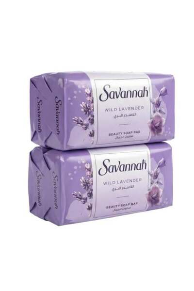 SAVANNAH Wild Lavender Beauty Soap – 4 Pieces × 120 Grams