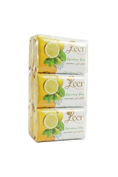leen Refreshing Lemon and Mint Soap for Skin Care from – 6 Pieces × 75 Grams