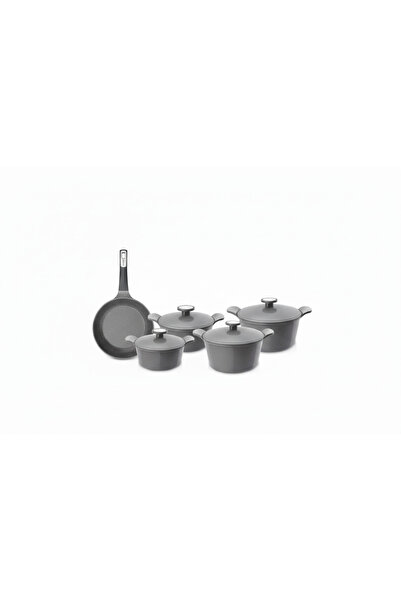 Otat Neflam Exterma Cookware Set 9 Pieces - Gray