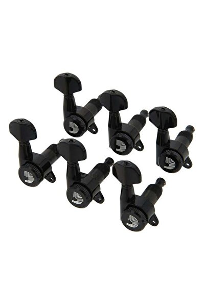 Planet Waves مجموعة مسامير الجيتار الكهربائي PWAT6R2 ذاتية القص والقابلة للقف...