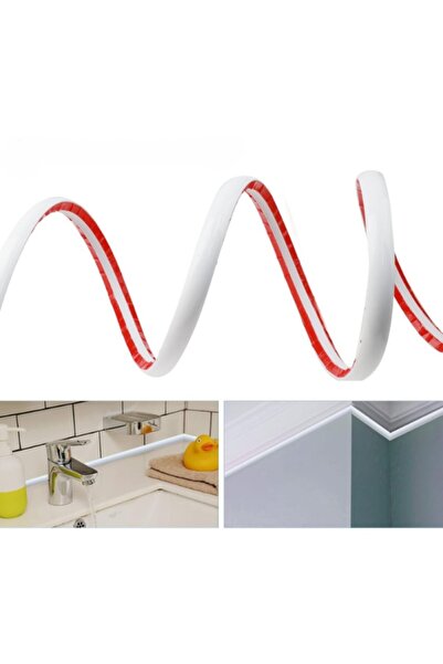 Brentino Kendinden Yapışkanlı Su Bariyeri 2 M Esnek Su Sıçrama Önleyici Şerit...