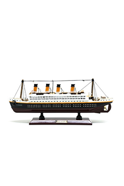 katre46 Özel Tasarım Ahşap Işıklı Titanik Gemi
