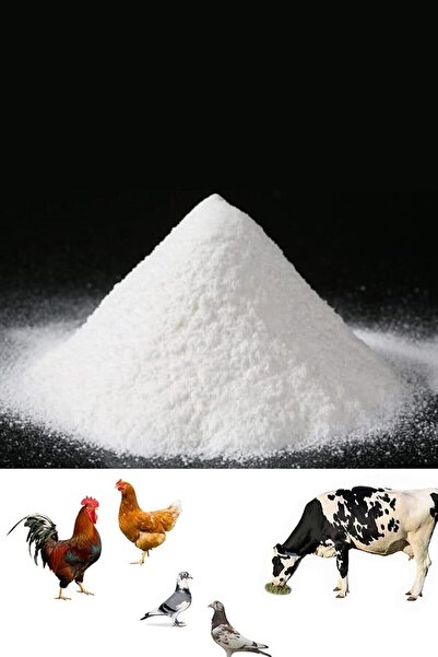 Yağmurlu Store Mermer Tozu Beyaz Kalsit Tozu 4 kg Hayvan Yemi Katkısı Yüksek ...