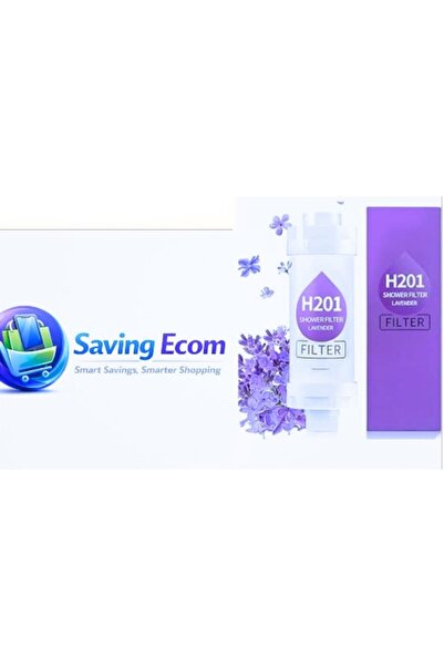 LAVENDER Lavender Shower Filter - Powered by Vitamin C - Water Purifier - Rem...