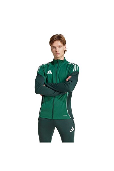 adidas Men's Green Tiro25C Tr Jkt Tracksuit Top Ji8935