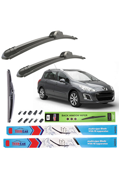 TEAMCAR Ștergătoare de parbriz Peugeot 308 I SW (2011-2013) Set complet