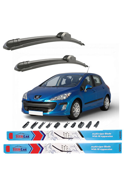 TEAMCAR Ștergătoare de parbriz Peugeot 308 I Hatchback (2007-2011) față