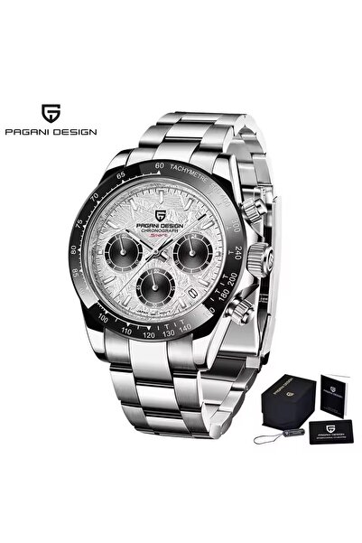 Choice steel sand white 40mm New V2 PAGANI DESIGN Men's Quartz Watches Sapphi...