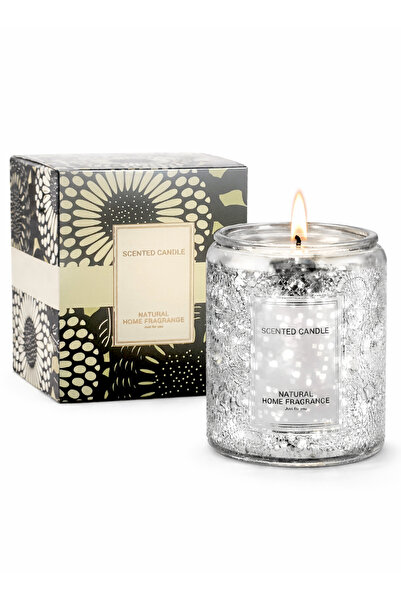 L&Wen شمعة معطرة، شموع فاخرة من شمع الصويا للعلاج العطري، احتراق نظيف لمدة 40...