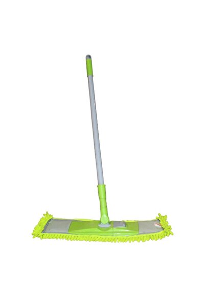 WDA Microfiber Flat Mop with Long Handle – 360° Rotating Floor Cleaning Mop, ...