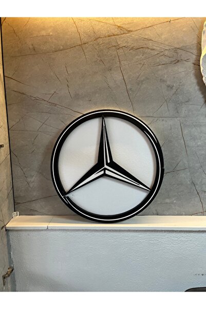 ADNAN MOBİLYA Araç logosu 60 × 60 Strafor duvar süsü