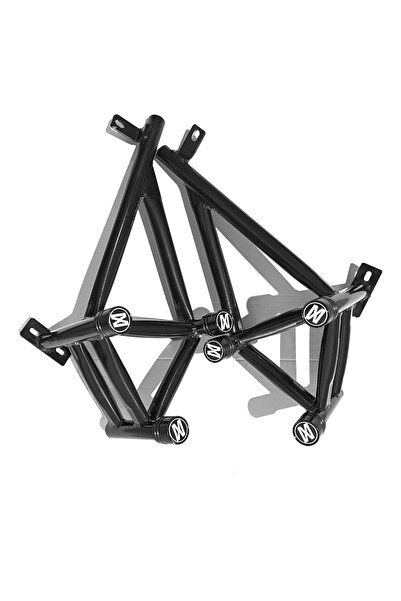 AE-MOTO Drift L Koruma Demiri Siyah 3'lü Takoz AE