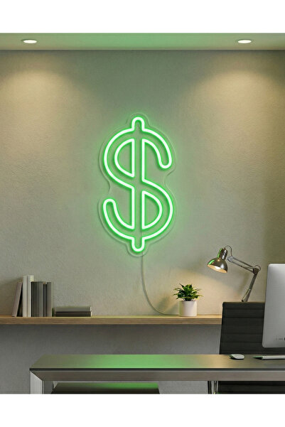Para, Dolar İşareti Neon Tabela