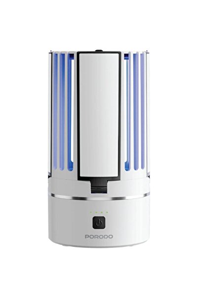 porodo مصباح قاتل الحشرات المحمول 2 في 1 من لايف ستايل، مزود بضوء فوق بنفسجي،...