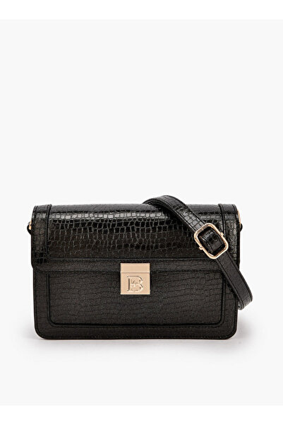 Flora Bella by Shoexpress Textured Crossbody Bag with Detachable Strap - H 21...