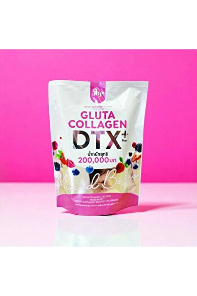 Joji جلوتا كولاجين دي تي إكس بلس بنكهة التوت المشكل، عبوة من 6 قطع