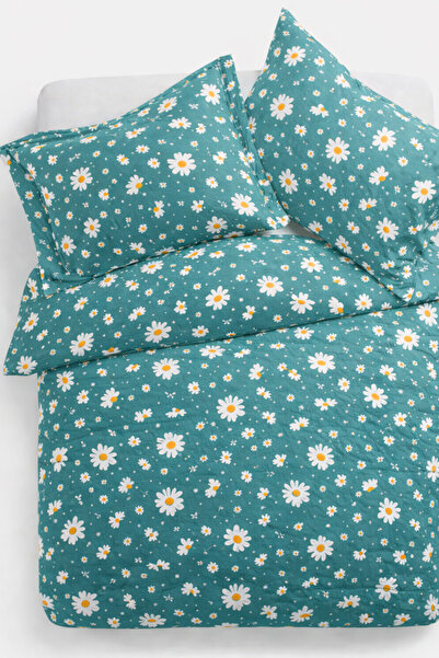 İQON Двоспальний комплект постільної білизни «Ромашка» SETÇİFT