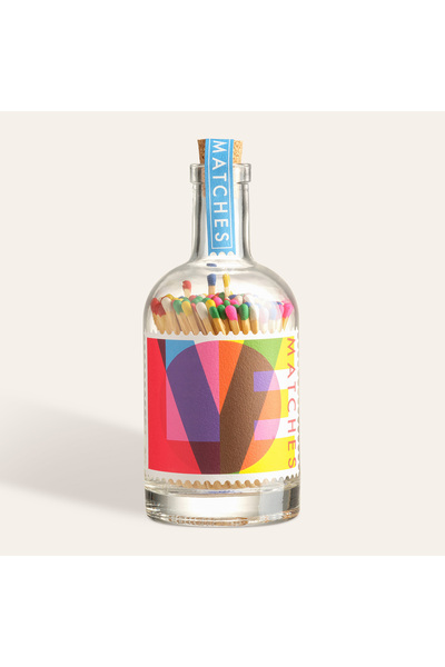 Zsa Zsa Zsu Love Stamp Ahşap Hediyelik Eşya 19x8x8 Cm Renkli