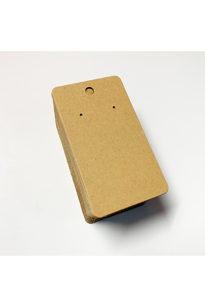 Choice 50 بطاقة عرض أقراط مطبوع صورة حب، مقاس 5 × 9 سم