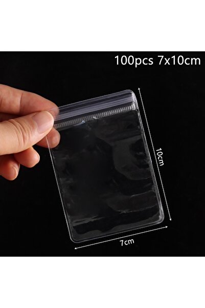 Choice 100 كيس بلاستيكي PVC ذاتي الإغلاق، مقاوم للغبار، قابل لإعادة الإغلاق، ...
