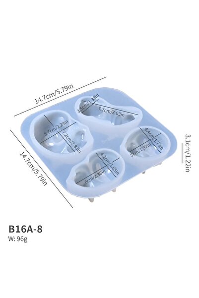 Choice B16A-8 #قوالب راتنجية ثلاثية الأبعاد على شكل تماثيل تذكارية للحيوانات ...