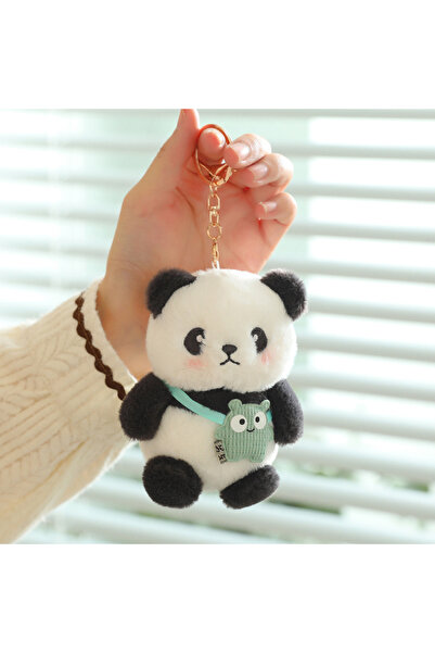 Choice A2 Cute Panda Plush Toy Keychain Cartoon Bag Pendant Bag Accessories C...