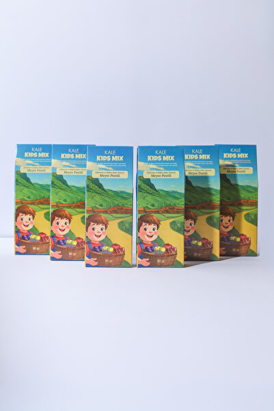 Kale Pestil & Köme 5 Pieces Gluten-Free and Sugar-Free Kids Mix Fruit Paste 8...