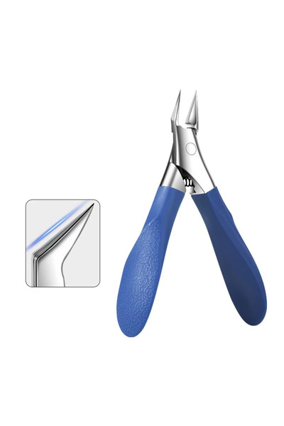 Choice مقص أظافر أسود مطور، قطعة واحدة، لقص أظافر القدمين، أدوات العناية بالأ...