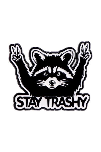 Choice 7 دبابيس مينا عليها اقتباسات فكاهية، دبابيس على شكل حيوانات الراكون وا...