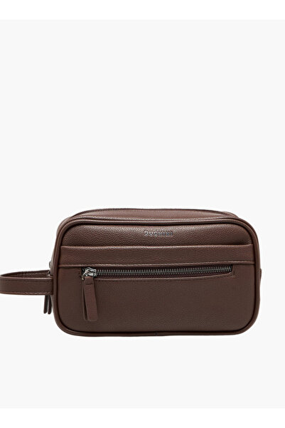 Duchini Men Solid Wrist Strap Pouch