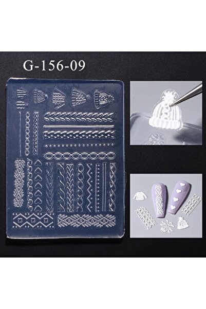 Choice قبعة صوفية، قالب سيليكون ثلاثي الأبعاد لنحت الأظافر، قالب ندفات الثلج،...