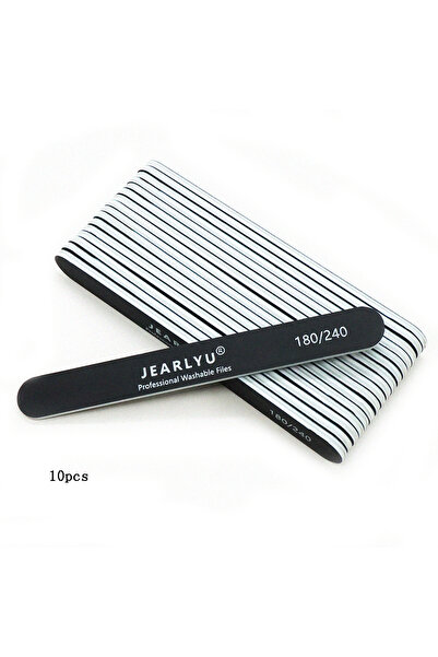 Choice ١٠ قطع أو ٢٥ قطعة من مبرد أظافر احترافي جديد، درجة خشونة ١٨٠/٢٤٠، ألوا...