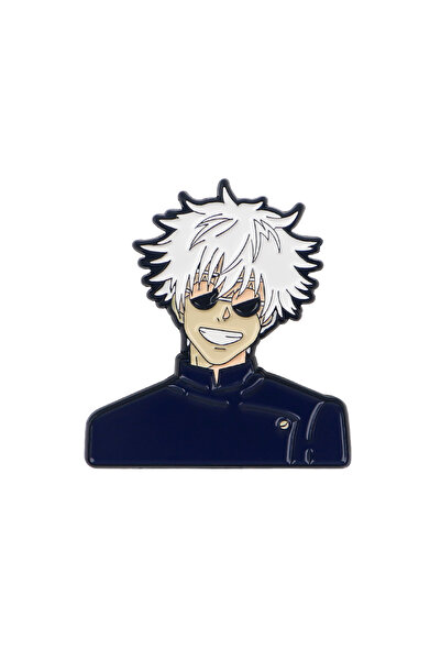 Choice دبابيس مينا بيضاء بتصميم أنمي ياباني، مناسبة للملابس والحقائب والياقات...