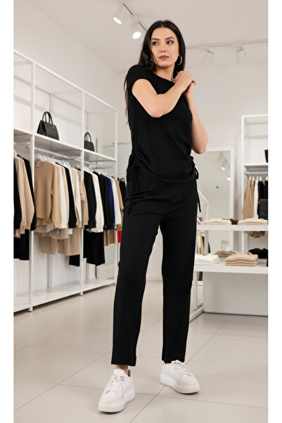 MQ Women's two-piece set, black