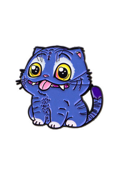 Choice 10 Korean Music Enamel Pin Cartoon Tiger & Crow Brooch For Coat Women'...