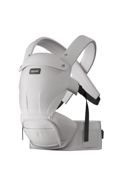 Momcozy 2-In-1 Hip Seat Baby Carrier - Grey