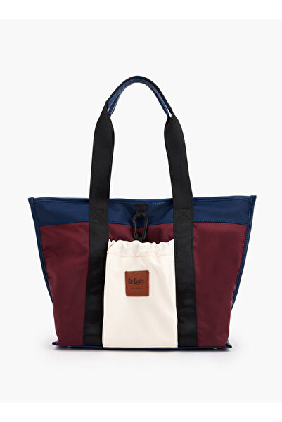 Lee Cooper Colourblock Tote Bag with Handles