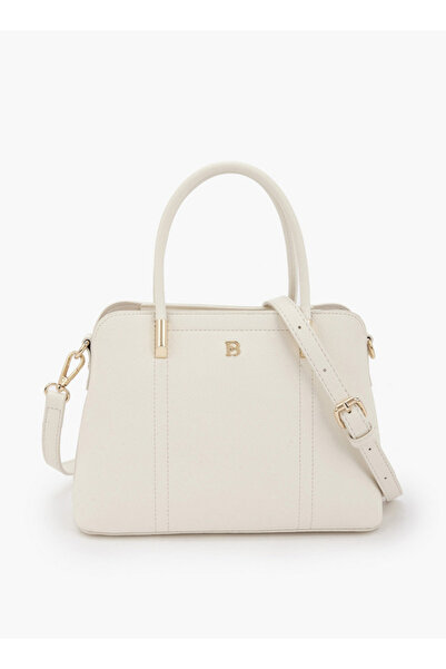 Flora Bella by Shoexpress Logo Accent Tote Bag with Detachable Strap - H 18 x...