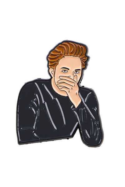 Choice 2 دبوس مينا توايلايت، هذا هو بروش الجلد للمعطف، بروشات سمكة ملونة للنس...