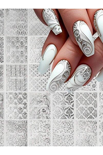 Choice 30pcs الدانتيل الشظية 30 قطعة بلومين البرنز مسمار الفن Aufkleber, selb...