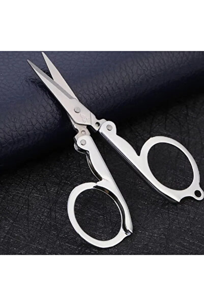 Choice 1pc Folding Pocket Scissors Multifunctional Stainless Steel Folding Sm...
