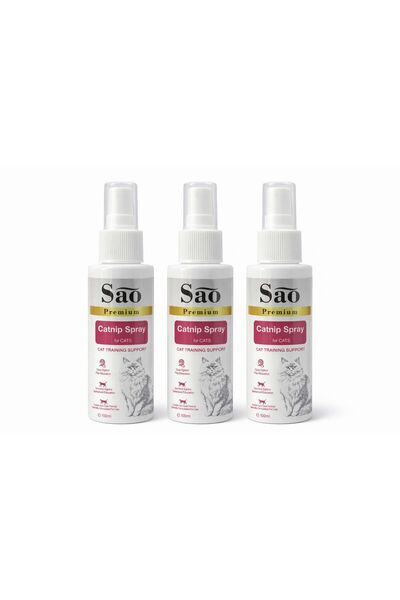 PREMİUM CENTİP KEDİ OYUN SPREYİ 100ML x 3ADET EKO PAKET