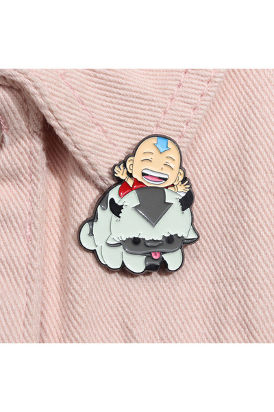 Choice Blue 1pcs Cartoon Anime Brooch Monster Character Peripheral Jewelry Pe...