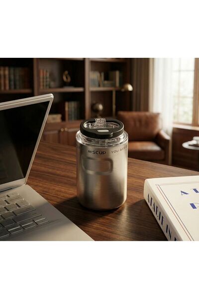 MOSTAFA High-quality insulated beverage mug with a tight-fitting lid, made of...