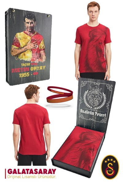 Galatasaray Originalna licencirana majica sa printom lava + set narukvica u d...