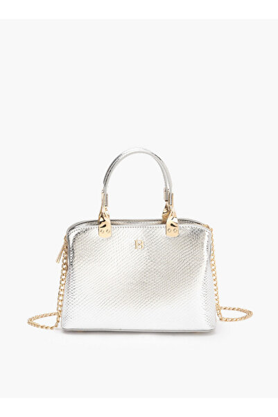 Flora Bella by Shoexpress حقيبة يد بمقبضين وحزام سلسلة قابل للفصل - مجموعة رم...