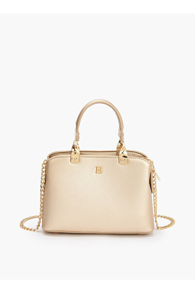 Flora Bella by Shoexpress حقيبة كروسبودي منقوشة بشعار العلامة التجارية مع حزا...