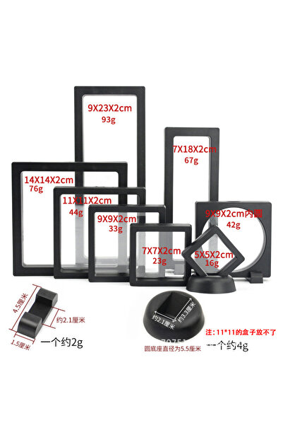 Choice White 9x23cm 1pc Transparent Antioxidant Jewelry Box Suspension Box PE...