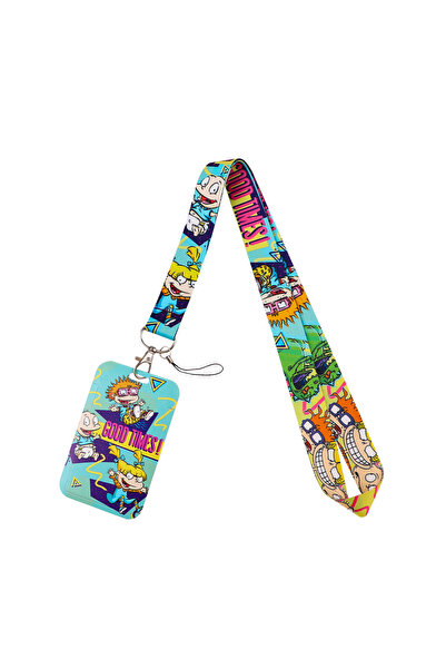 Choice 2 حبل تعليق لطيف برسومات كرتونية للبنات والأولاد، سلسلة مفاتيح، غطاء ب...